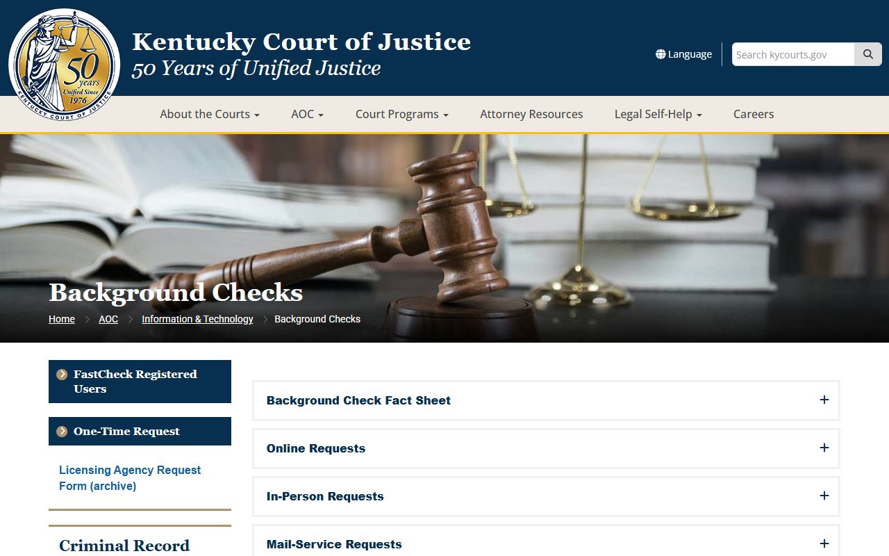 Fulton County court records AOC background check source