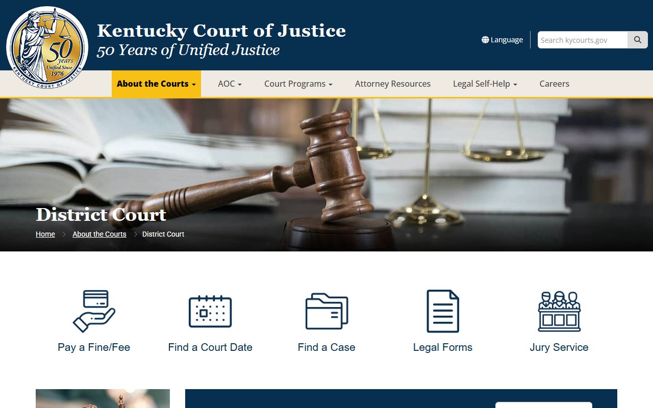 Fulton County court records District Court source